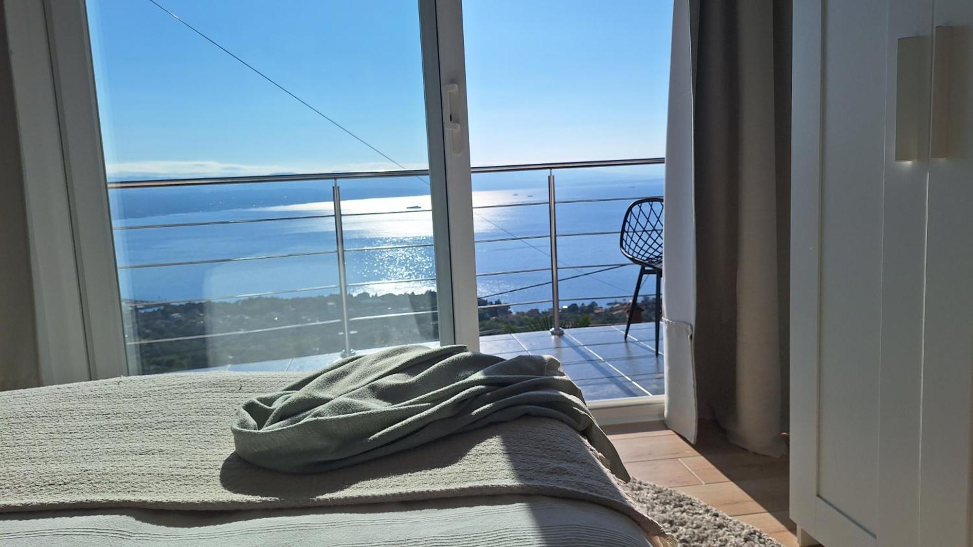 Dobreć Ferienwohnung Mit 180° Meerblick מראה חיצוני תמונה