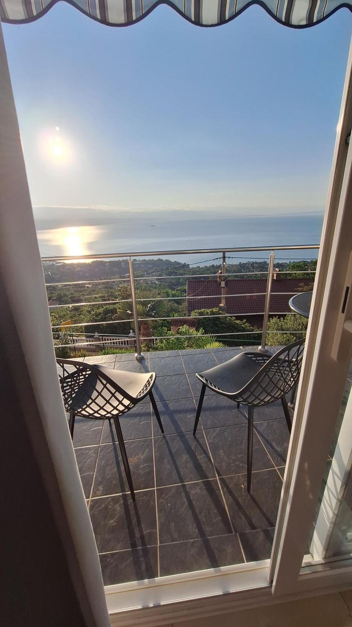Dobreć Ferienwohnung Mit 180° Meerblick מראה חיצוני תמונה